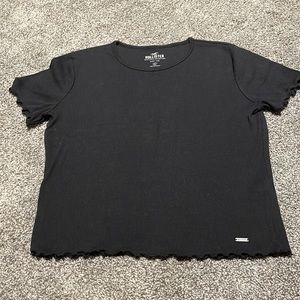 Hollister Must Have Striped Baby Tee